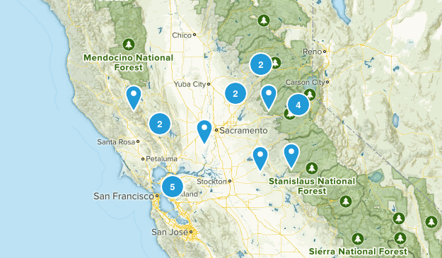 Trails to Try Map
