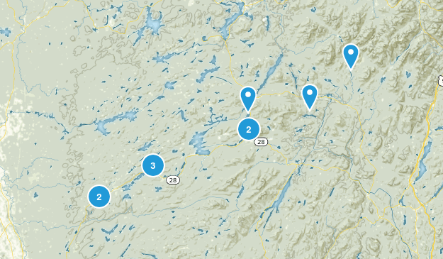 ADK Weekend Map