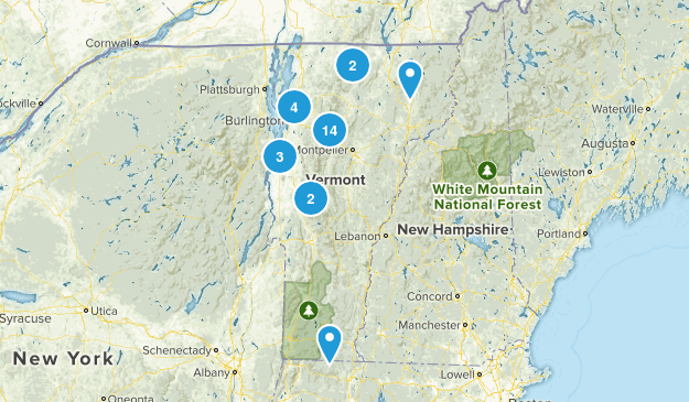 Dog Hikes Map