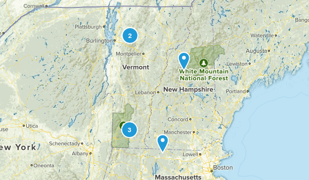 want to hike Map