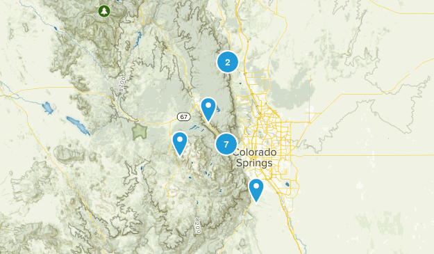 Colorado Springs Map
