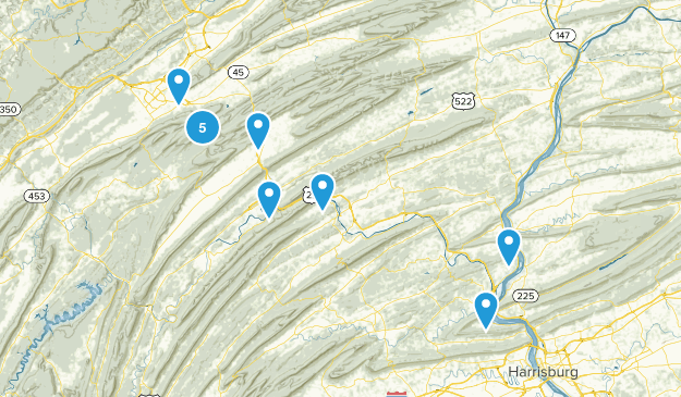 Penn State Route Map