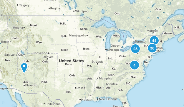 Bucket List 2017 Map
