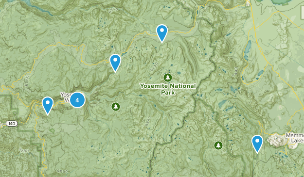 Yosemite Map