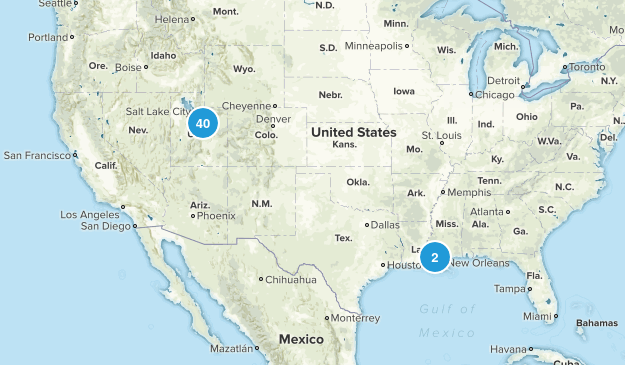 Hikes Completed Map