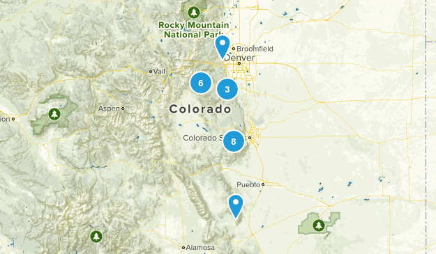 Trails to hike Map