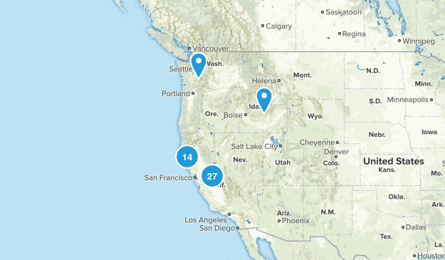 Hikes I Want To Do Map