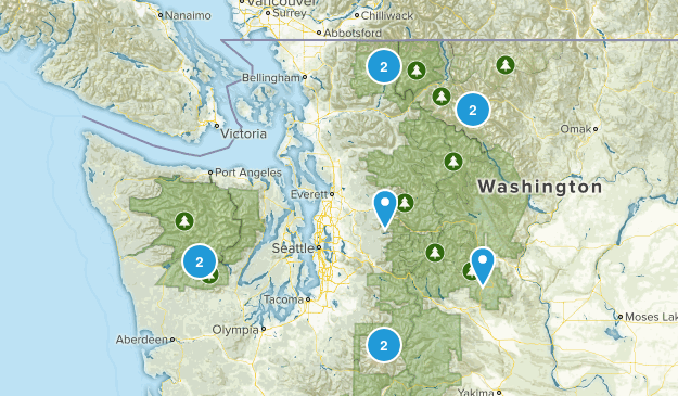 Seattle Trip Map