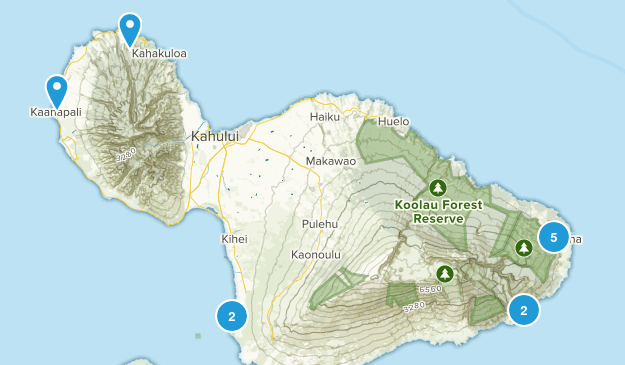Maui Map