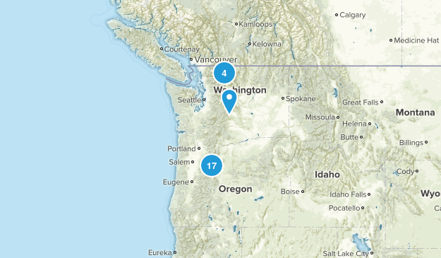 Backpacking Map
