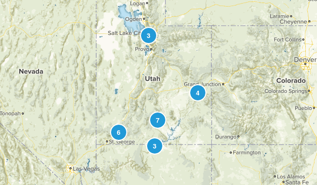 Utah Hikes To Do Map