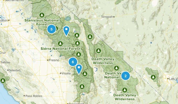 Yosemite Adventure Map