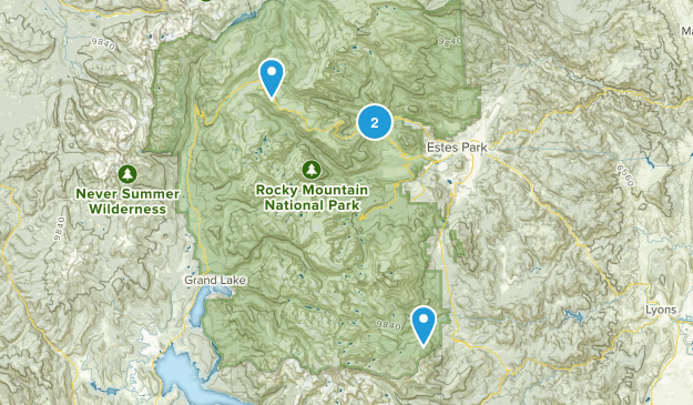 RMNP Map