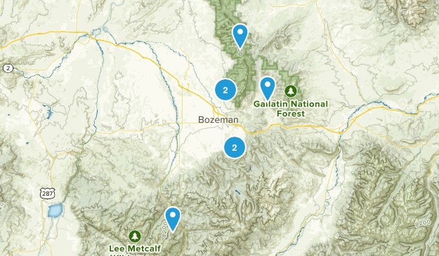 Hikes Map