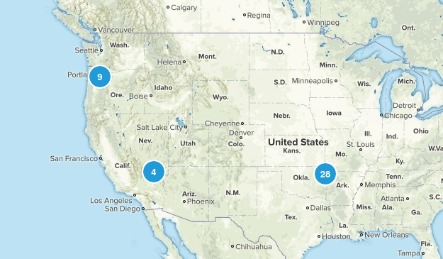 Places to Hike Map