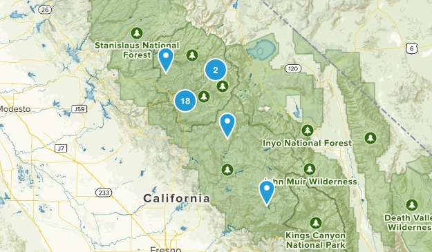 yosemite Map