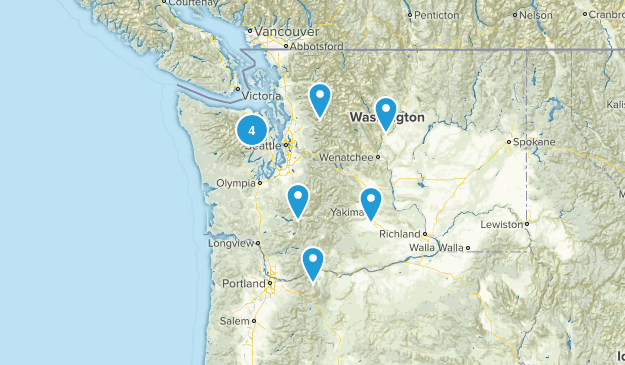 4x4 trails Map
