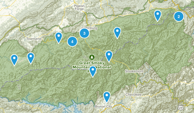 Smokies Map