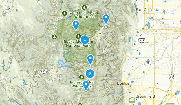 Colorado Trails Map