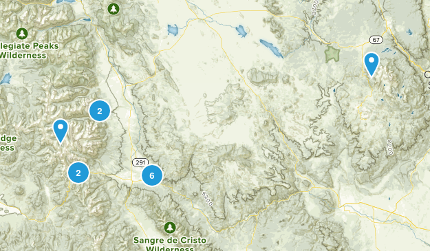 Salida Year Round Map