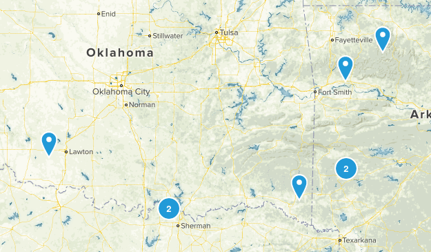 OK/TX Map