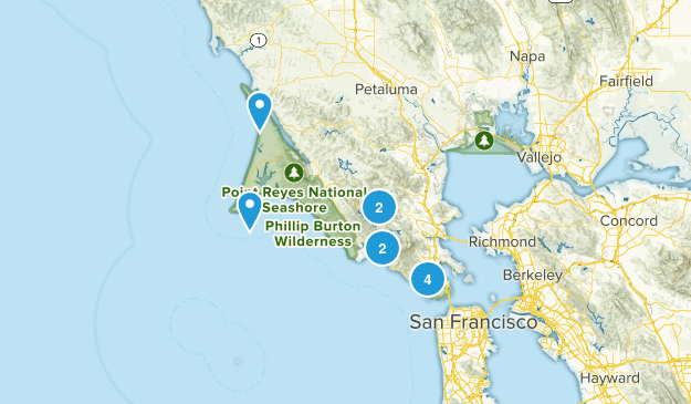 Marin County Map