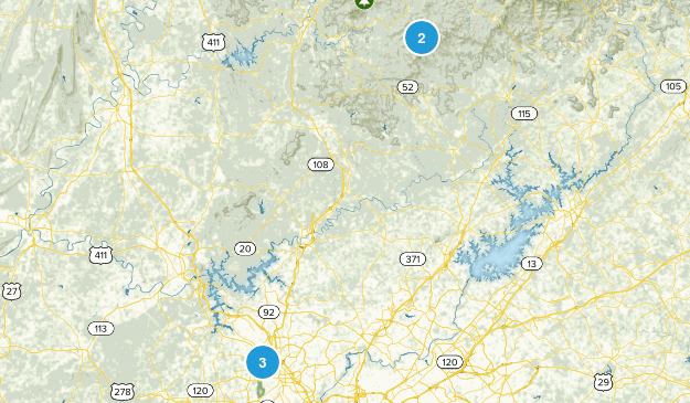 Explore trails Map