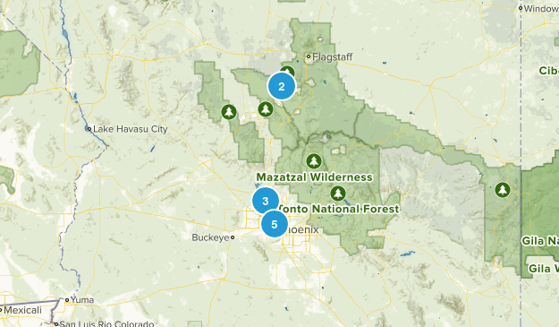 Arizona Trails Map