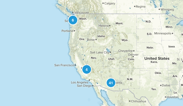 Wish List Trails Map