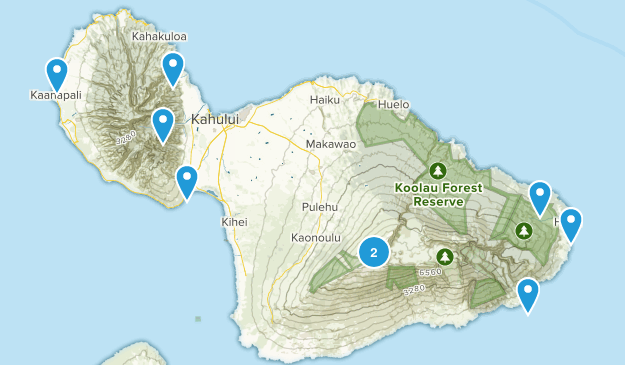 Maui Map
