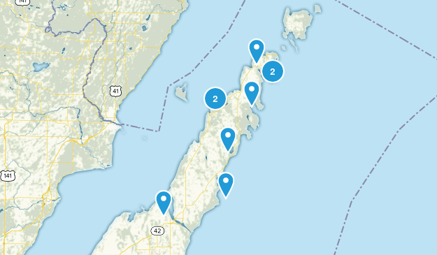 Door County Map