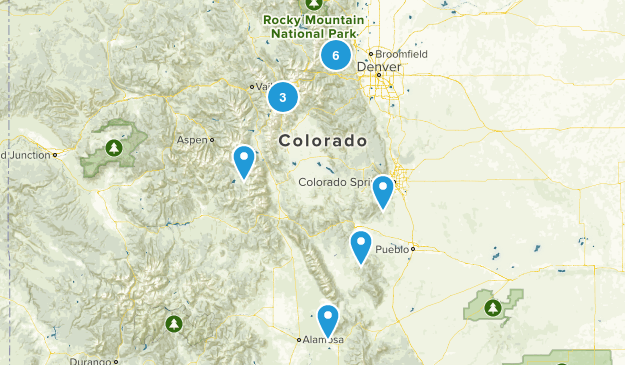 Summer in CO Map