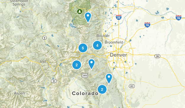 Day Hikes Map
