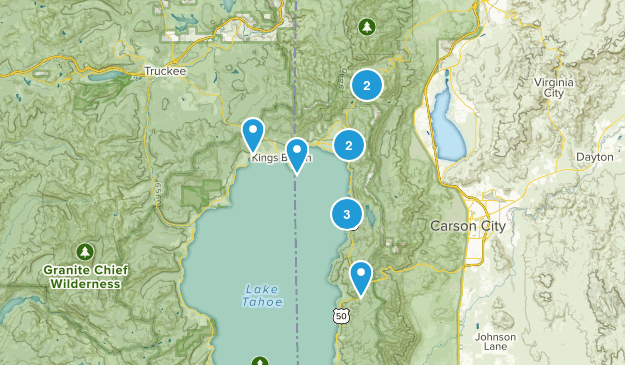Hikes- North Shore Map