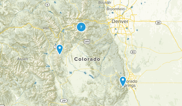 14ers Map