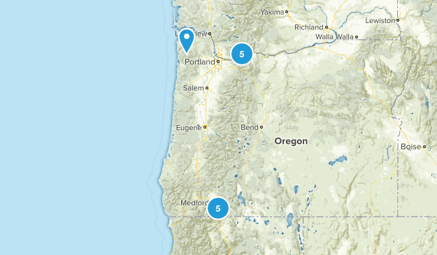 In Oregon Map