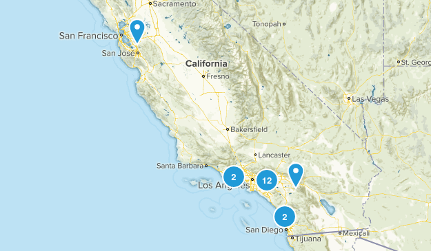 30 hikes for my 30th Map