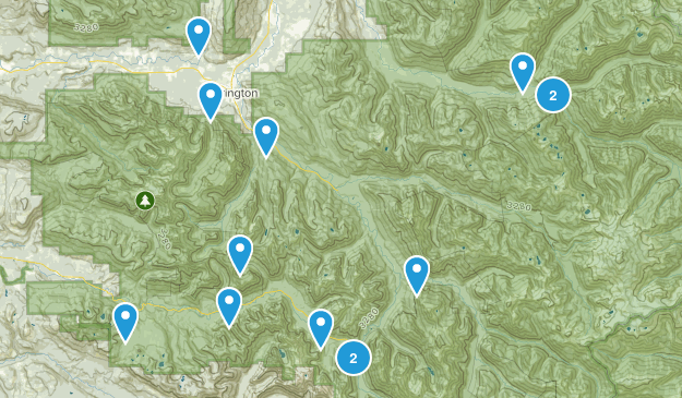 Mt Loop Hwy Map