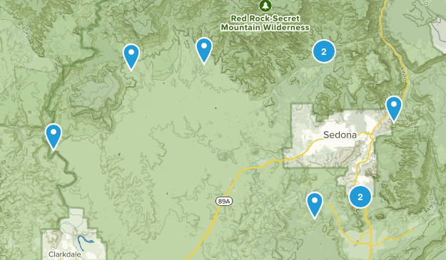Sedona Wants Map