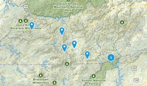 Nantahala N.F. Map