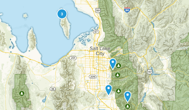 Utah Trails Map