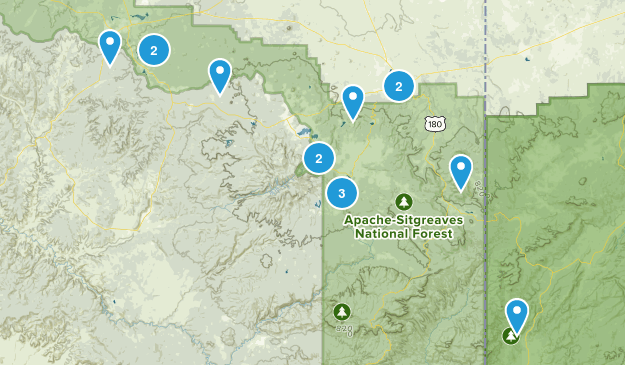 White Mtns Map