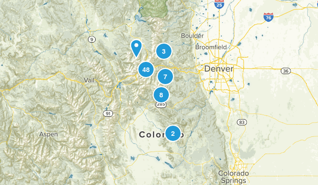 Idaho Springs/Blackhawk Map