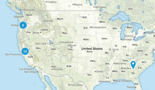 Waterfall Bucketlist Map