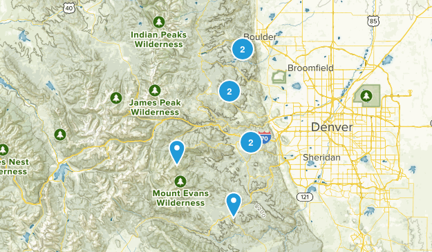 Colorado Trails Map