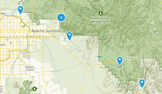 Superstition Map
