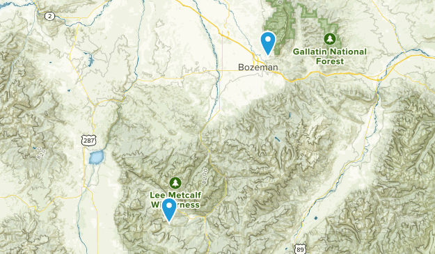 Ski Trails Map