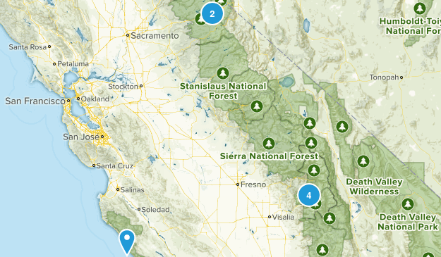 spring trip Map