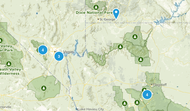 Hikes I've Completed Map