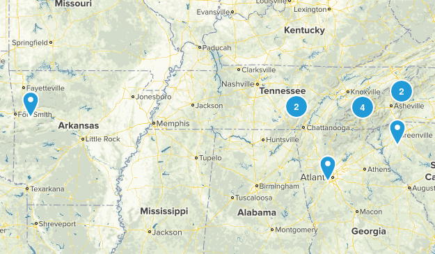 Spring Break Map